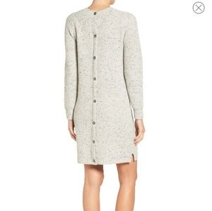NWT Madewell Donegal Sterling Wool Sweater Dress